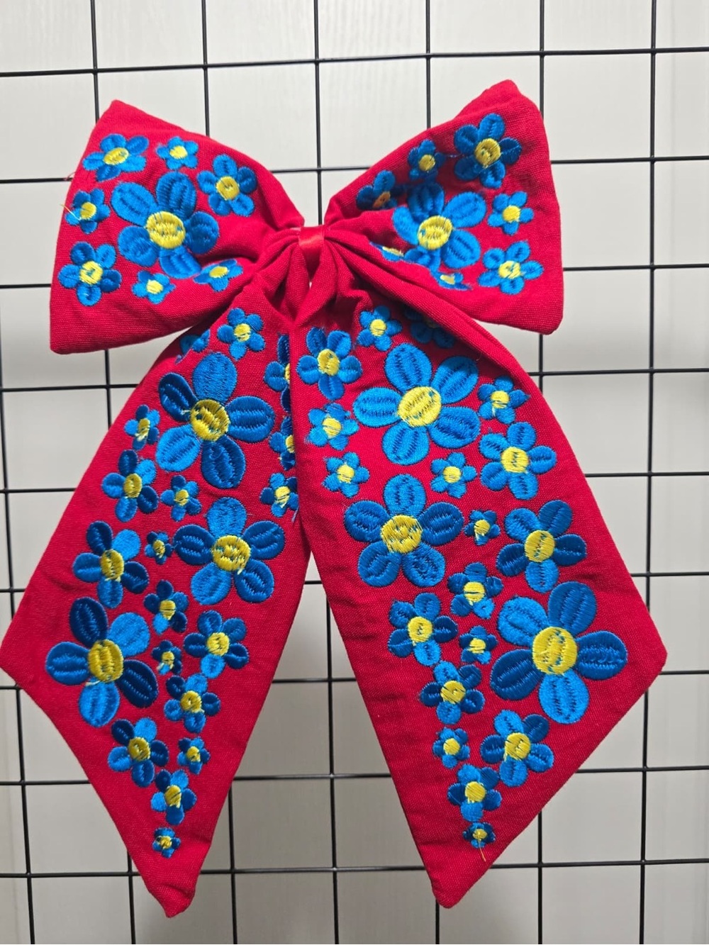 Embroidered Bow